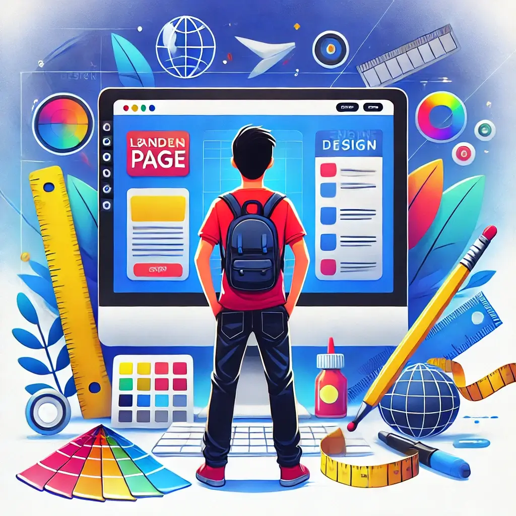landing page canvas